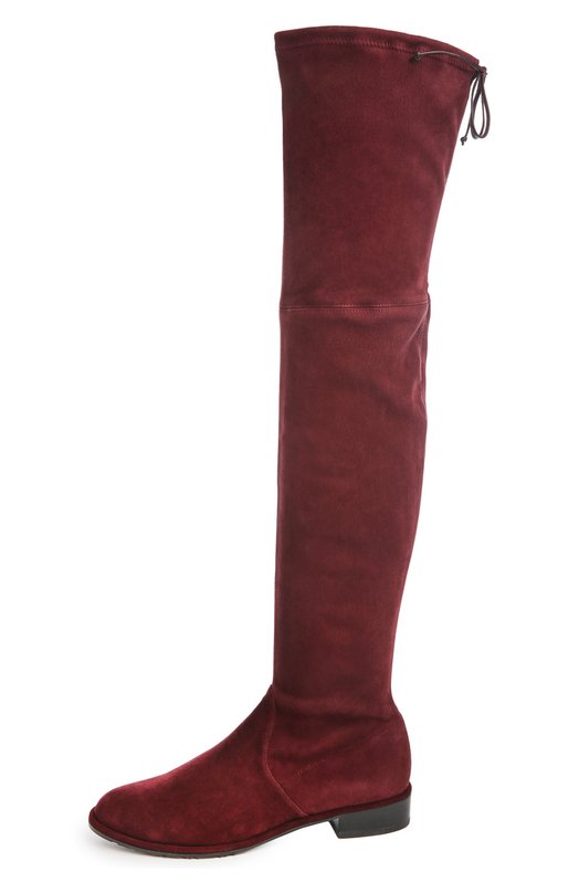 Замшевые ботфорты Lowland Stuart Weitzman