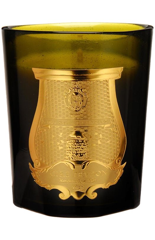 Свеча с камеей Ампир, черная Cire Trudon